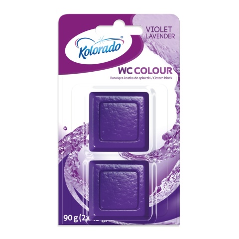 Kostka toaletowa Kolorado WC COLOUR Fioletowa