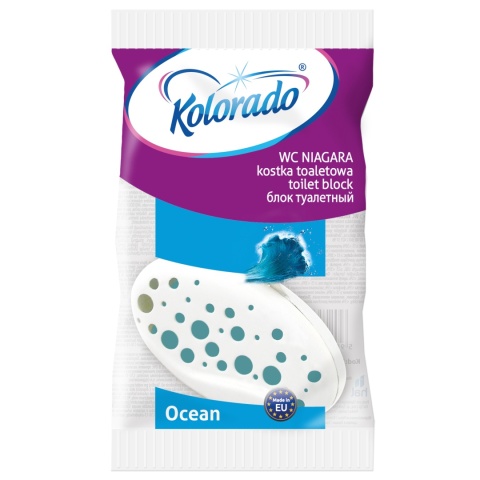 Kostka toaletowa Kolorado WC NIAGARA Morska