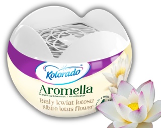 Odświeżacz powietrza w żelu Kolorado Aromella Biały Kwiat Lotosu