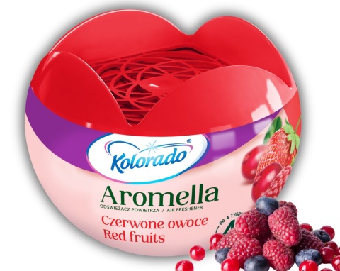 Odświeżacz powietrza w żelu Kolorado Aromella Czerwone Owoce