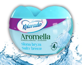 Odświeżacz powietrza w żelu Kolorado Aromella Słona Bryza