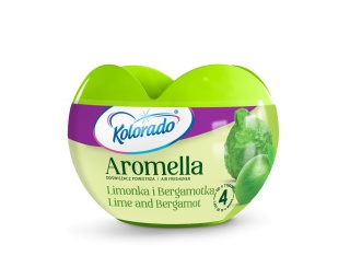 Odświeżacz powietrza w żelu Kolorado Aromella Limonka i Bergamotka