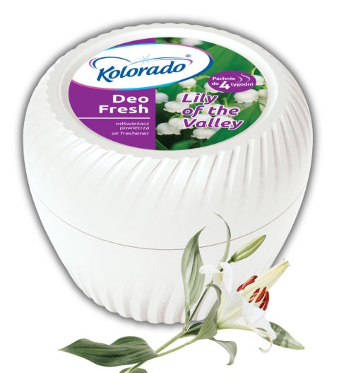 Odświeżacz powietrza w żelu Kolorado Konwalia