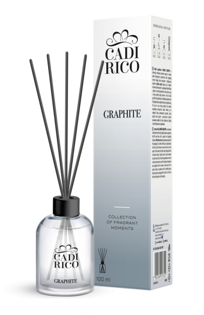 Patyczki Zapachowe Dyfuzor CADIRICO Perfume GRAPHITE