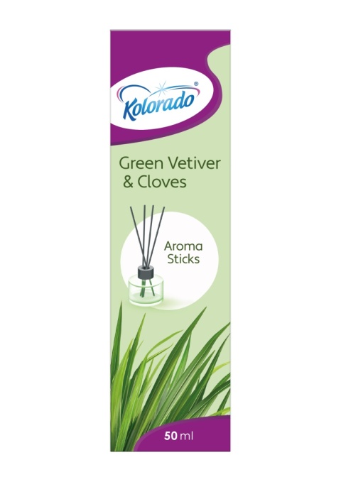 Patyczki Zapachowe Dyfuzor Zapach Wetiwer i Goździki