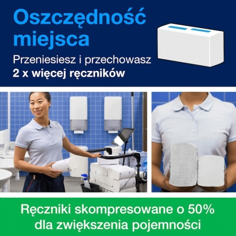 TORK 100585 Papier Składany Ręcznik ZZ 4920 szt.