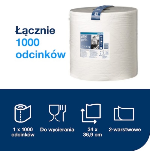 TORK 130060 Czyściwo Papierowe MOCNE CHŁONNE 340/2